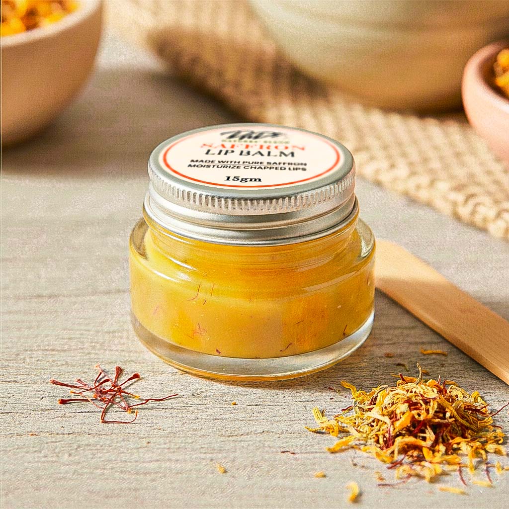 Saffron Lip Balm