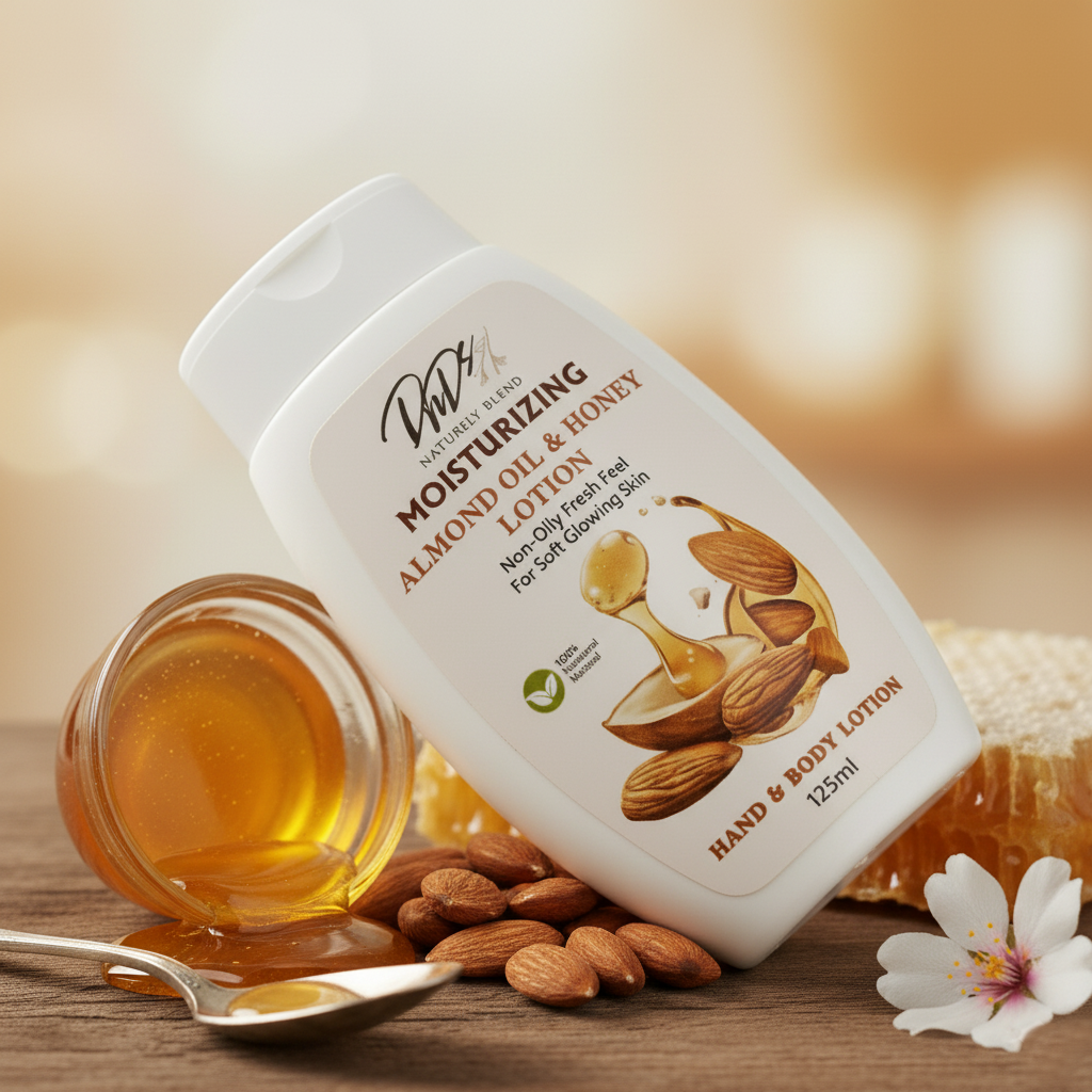 Almond Oil and Honey Lotion